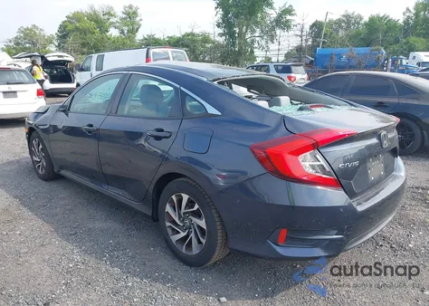 2016 Honda Civic Ex из США, поврежденный, VIN 19XFC2F78GE205777